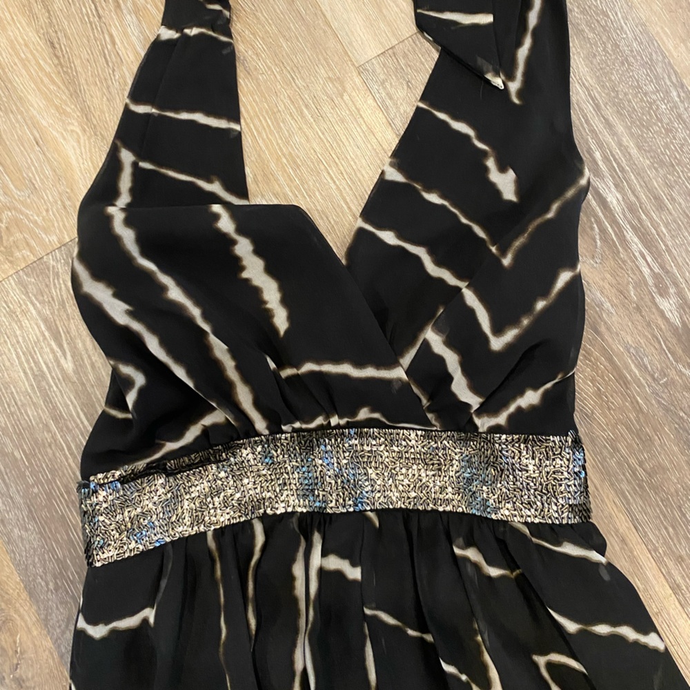 Long halter dress from Express